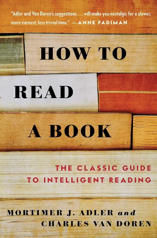 How to Read a Book by Mortimer Adler