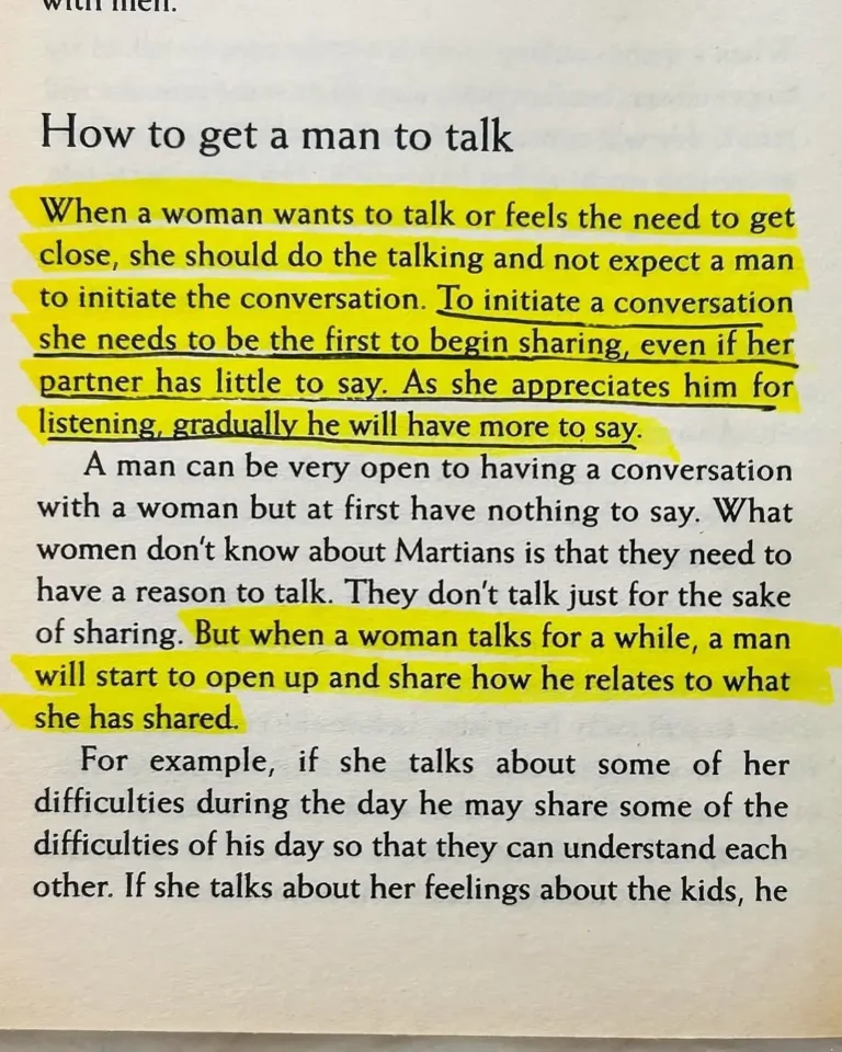 men Are From Mars and Women Are From Venus Book quotes (5)